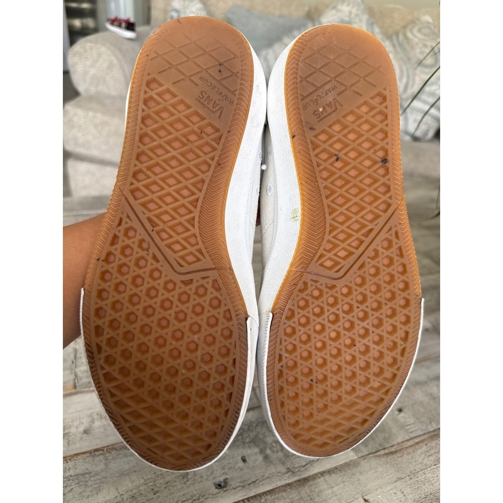 Vans Gilbert Crockett Pro Skate Shoes Cream White Suede Gum Sole Mens 8.5 - Picture 5 of 8